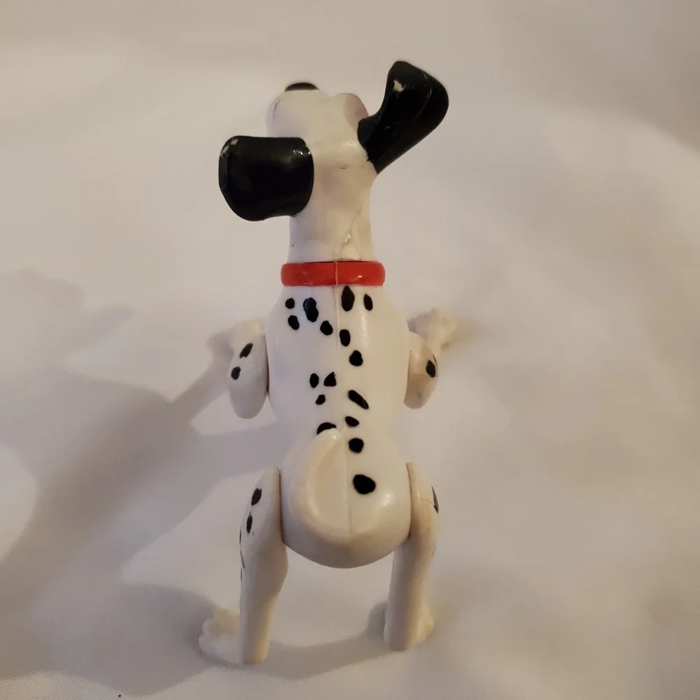 Vintage  90's Disney 101 Dalmatians Pongo Figure‎ Poseable Dog Collectible Toy